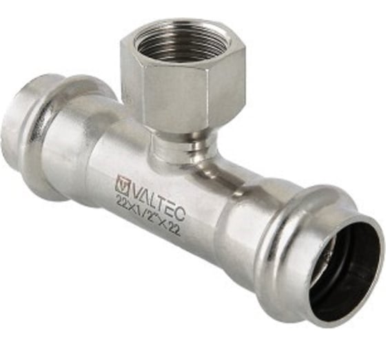Тройник из нержавеющей стали VALTEC с внутренней резьбой, 18х1/2 VTi.932.I.180418 1