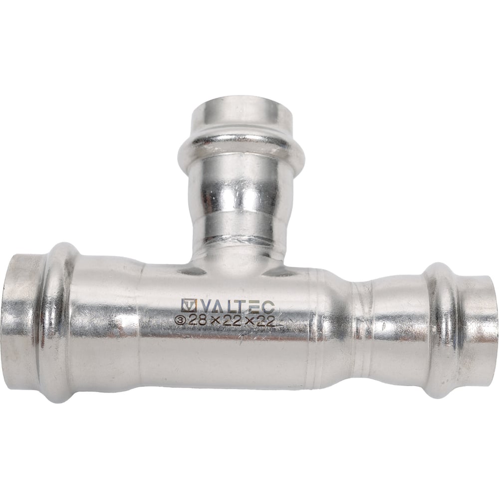 Тройник из нержавеющей стали VALTEC 28х22х22 VTi.931.I.282222 ...