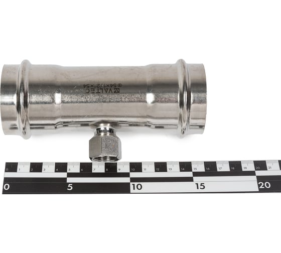 Тройник из нержавеющей стали VALTEC с внутренней резьбой, 54х1/2 VTi.932.I.540454