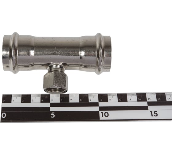 Тройник из нержавеющей стали VALTEC с внутренней резьбой, 35х1/2 VTi.932.I.350435