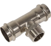 Тройник из нержавеющей стали VALTEC с наружной резьбой, 42х1 1/4 VTi.933.I.420742 16510507