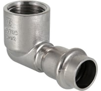 Угольник из нержавеющей стали VALTEC 90 градусов, внутренняя резьба, 18x1/2 VTi.952.I.001804