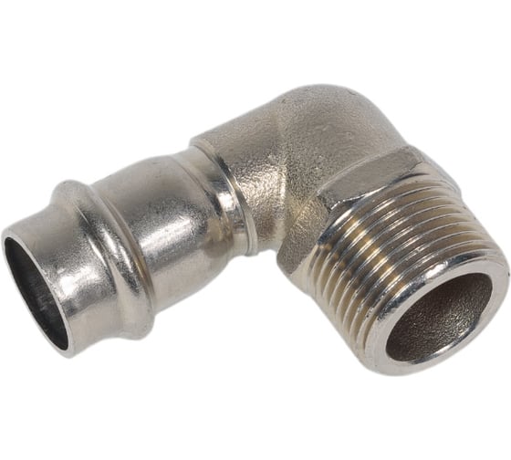 Угольник из нержавеющей стали VALTEC 90 градусов, наружная резьба, 18x3/4 VTi.953.I.001805 1