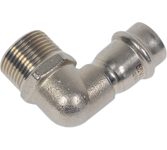 Угольник из нержавеющей стали VALTEC 90 градусов, наружная резьба, 18x3/4 VTi.953.I.001805