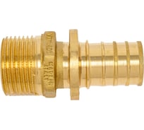 Надвижной соединитель VALTEC с переходом на наружную резьбу, 25х3.5х3/4 VTm.401.BG.002505