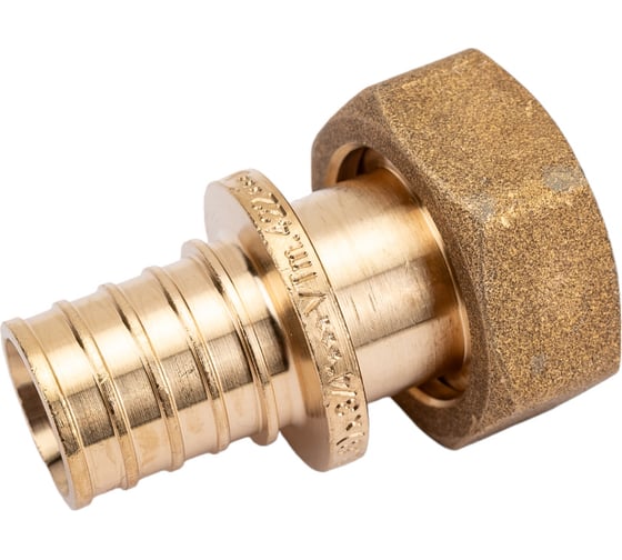 Надвижной соединитель VALTEC с накидной гайкой, 20х2.8х3/4 VTm.422.BG.002005