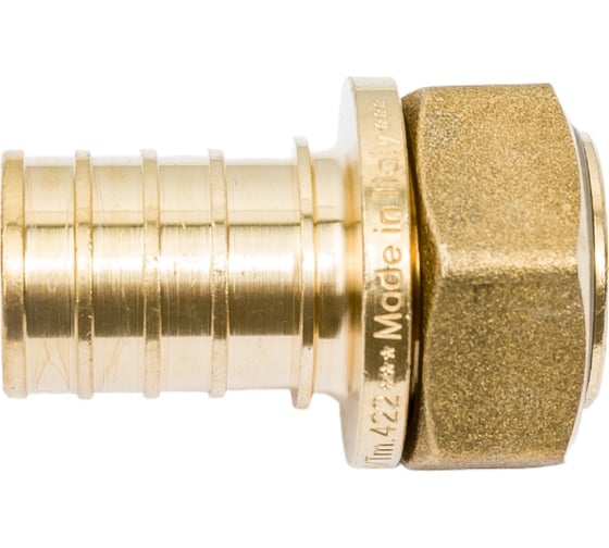 Надвижной соединитель VALTEC с накидной гайкой, 25х3.5х3/4 VTm.422.BG.002505