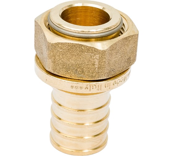 Надвижной соединитель VALTEC с накидной гайкой, 25х3.5х3/4 VTm.422.BG.002505