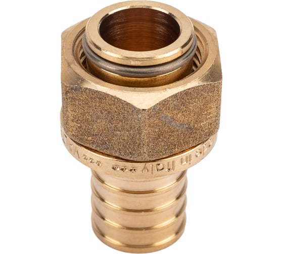 Надвижной соединитель VALTEC с накидной гайкой, 20х2.8х1/2 VTm.422.BG.002004