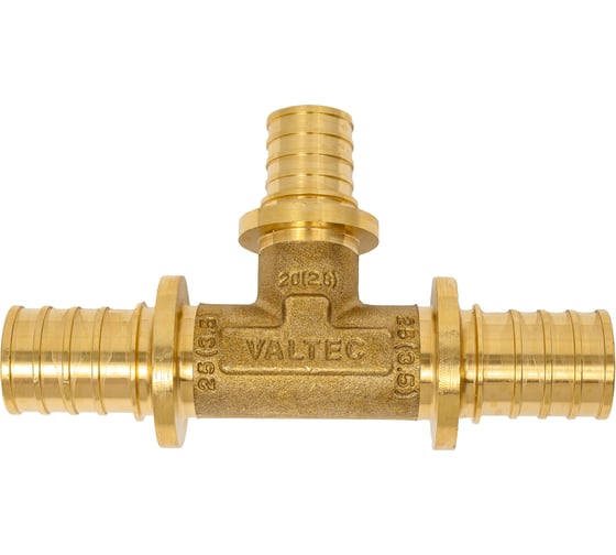Надвижной тройник VALTEC переходной, 25х3.5-20х2.8-25х3.5 VTm.431.BG.252025