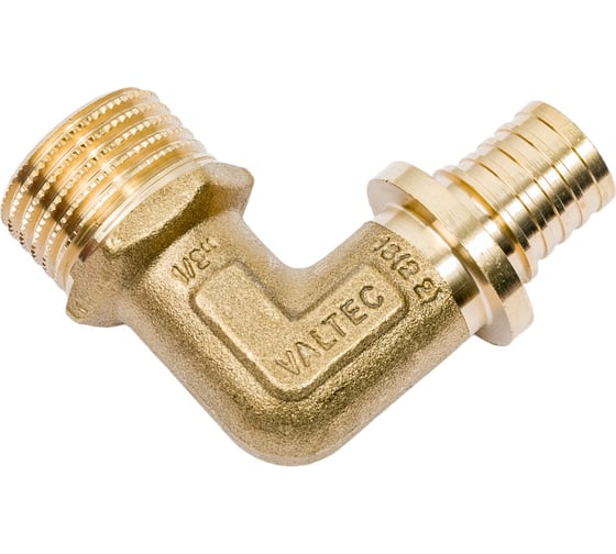 Надвижной угольник VALTEC с переходом на наружную резьбу, 16х2.2х1/2 VTm.453.BG.001604