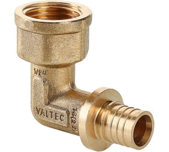 Надвижной угольник VALTEC с переходом на внутреннюю резьбу, 20х2.8х3/4 VTm.452.BG.002005 1