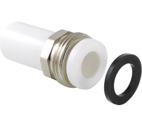 Штуцер VALTEC PPR, с накидной гайкой, наружная резьба, 32x1 1/4 VTp.721.0.03207