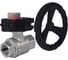 Кран шаровой DN.ru КШМП.316.230-ISO Ду100 Ру40 с редуктором HGB-3 D160-14360 1