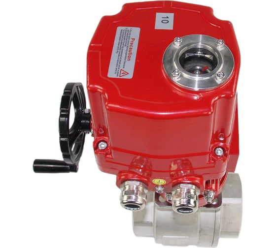 Кран шаровой DN.ru КШМП.316.230-ISO Ду25 Ру63 с электроприводом EX-010 220В D160-00169