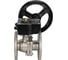 Шаровой кран DN.ru КШФП.316.200 Ду20 Ру40 с редуктором HAM-1 D160-12894 6