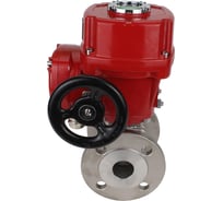 Шаровой кран DN.ru КШФП.316.200 Ду15 Ру40 с электроприводом QT-W (M) EX-005 380В D160-16492