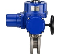 Шаровой кран DN.ru КШмФП.316.200 Ду32 Ру16, электропривод QT-W (M)-005 220В D160-16511