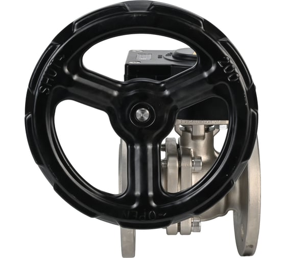 Шаровой кран DN.ru КШФП.316.200 Ду250 Ру16 с редуктором HAM-5 D160-12905