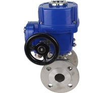 Шаровой кран DN.ru КШФП.316.200 Ду25 Ру40 с электроприводом QT-W (M)-005 380В D160-16462