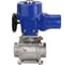 Кран шаровой DN.ru КШПП 316.200-ISO Ду10 Ру63 с электроприводом QT-W (M)-005 220В D160-16324 3