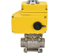 Шаровой кран DN.ru КШПП 316.200-ISO Ду50 Ру40 с электроприводом QT-005 24В D160-09510