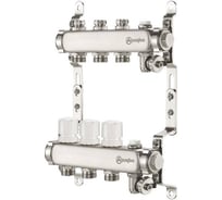 Группа коллекторов Aquasfera нержавеющая сталь, 1" м/м 3в 3/4" ЕК н/р выпускной клапан 9502-02 129-6955