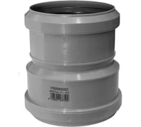 Соединительная двойная муфта Sinikon ПП ПВХ D110x100 Valsir 565022