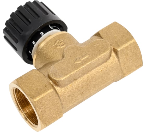 Балансировочный клапан Aquasfera латунь, Ду20 Ру16 м/м Kvs2.5 EURO 2014-02 022-6512 1