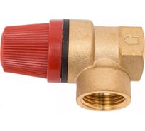 Предохранительный клапан Aquasfera угловой, латунь, 3008 Ду15x15 ВР Рн3 3008-02 019-2704