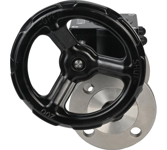 Шаровой кран DN.ru КШФПТ-ISO.316.180 Ду15 Ру40 с редуктором HGBF-1 D160-12884