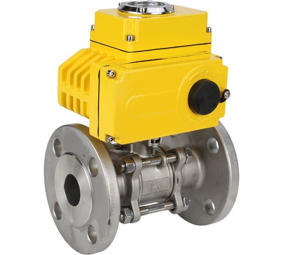 Шаровой кран DN.ru КШФПТ-ISO.304.180 Ду15 Ру40 с электроприводом QT-003 220В D160-09972 1