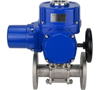 Шаровой кран DN.ru КШФПТ-ISO.316.180 Ду15 Ру40 с электроприводом QT-W (M)-005 380В D160-16594