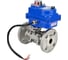 Шаровой кран DN.ru КШФПТ-ISO.316.180 Ду20 Ру40 с электроприводом 003 blue 220В D160-12718 6