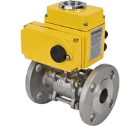 Шаровой кран DN.ru КШФПТ-ISO.316.180 Ду20 Ру40 с электроприводом QT-005 24В D160-10038