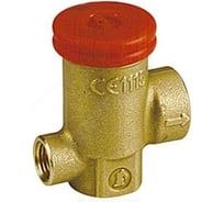 Предохранительный клапан Giacomini пружинный, угловой, латунь R140TY103 017-0138
