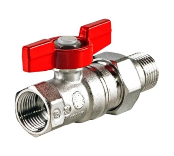 Шаровой кран Giacomini латунь хром R259D Ду25х32 Ру35 ВР R259X008 007-1419