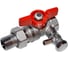 Шаровой кран Giacomini латунь, со спускником R259DS R259SX009 007-0914 1