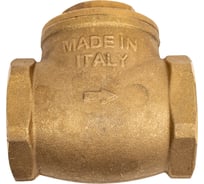 Обратный клапан Giacomini латунь, поворотный, N6, Ду 40, Ру 16, Тмакс 110 оС, ВР G1 1/2 N6Y007 019-1015