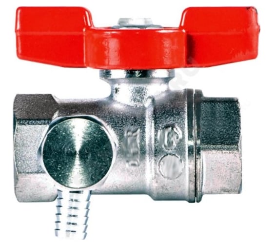Шаровой кран Giacomini латунь, со спускником R251S R251SX004 007-6823