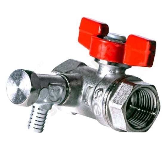 Шаровой кран Giacomini латунь, со спускником R251S R251SX004 007-6823