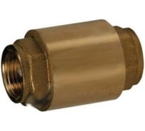 Обратный клапан Giacomini латунь, осевой, R60, Ду 40, Ру 25, Тмакс 110 оС, ВР G1 1/2 R60Y037 019-0903