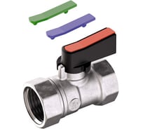 Шаровой кран Giacomini латунь хромированная, мини R690 Ду15 Ру16 ВР R690X003 107-2990