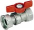 Шаровой кран Giacomini латунь, хром, Ду 20х25, Ру35 R251P, ВР R251PX005 107-0235 1