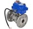 Шаровой кран DN.ru КШФПТ-ISO.316.180 Ду32 Ру40 с электроприводом 003 blue 24В D160-12777 2