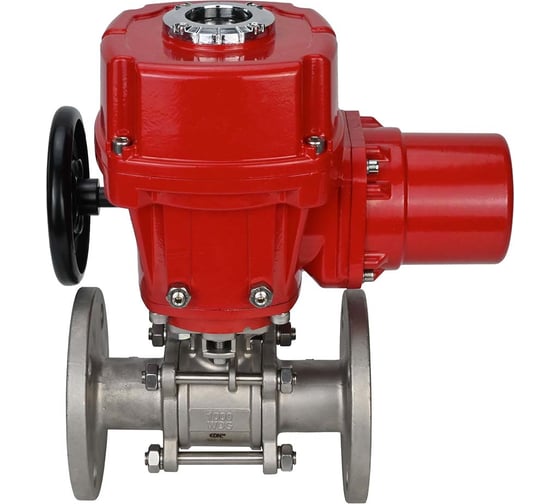 Шаровой кран DN.ru КШФПТ-ISO.316.180 Ду32 Ру40 с электроприводом QT-W (M) EX-005 220В D160-16606