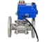 Шаровой кран DN.ru КШФПТ-ISO.304.180 Ду32 Ру40 с электроприводом 003 blue 12В D160-12830 3