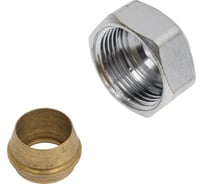 Соединитель для медных труб Giacomini латунь R178E R178EX104 127-2414