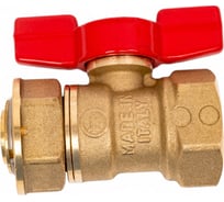 Шаровой кран Giacomini латунь, Ду 20, Ру 42, ВР., полнопроходной R251P R251PY004 007-6728