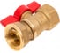 Шаровой кран Giacomini латунь, Ду 20, Ру 42, ВР., полнопроходной R251P R251PY004 007-6728 2
